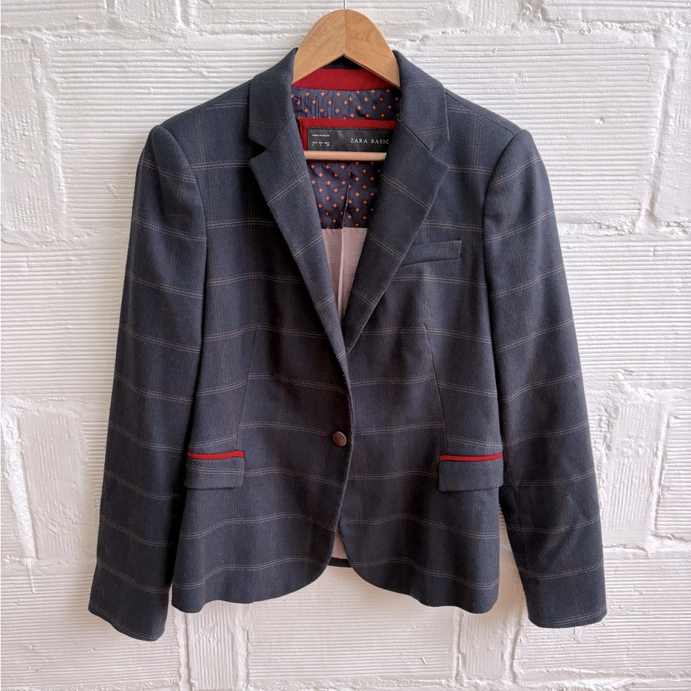 Zara Basic Riding Blazer - image 1
